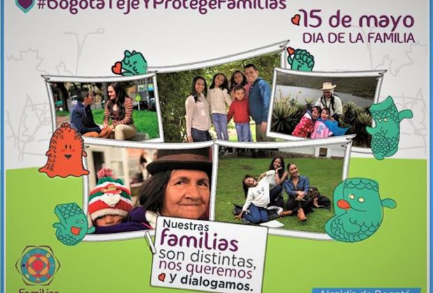 Bogotá teje y protege a sus familias contribuyendo en la construcción de comunidad en el 'Día de la Familia'