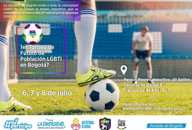 Primer torneo de fútbol LGBTI en Bogotá