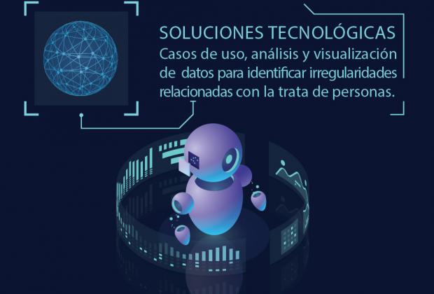 Gurús de la tecnología y los datos buscarán identificar zonas y factores de riesgo para la trata de personas