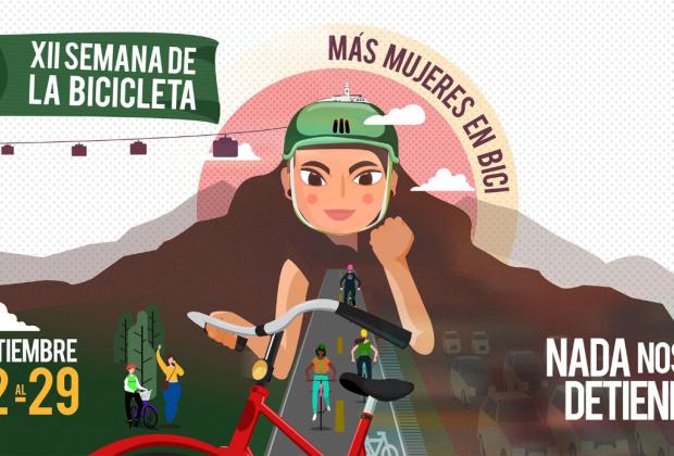 ‘Más mujeres en bici’, el propósito de la XII semana de la bicicleta de Bogotá