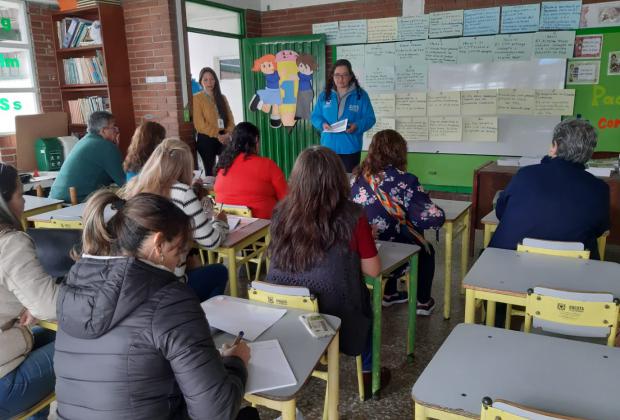 Jornada de formación para la participación incidente en Puente Aranda