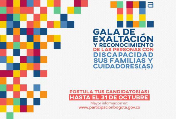 Se amplia plazo para postulaciones a '10° Gala de Exaltación y Reconocimiento a Personas con Discapacidad'