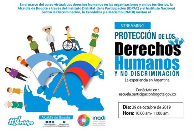 Conéctese al streaming sobre ‘Protección de los Derechos Humanos y No Discriminación: la experiencia de Argentina’