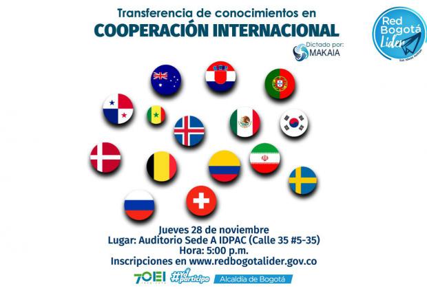 Inscríbase a la Transferencia de Conocimientos en Cooperación Internacional