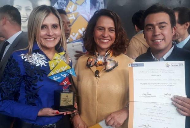 Bogotá Líder gana Premio Nacional a la Participación Ciudadana