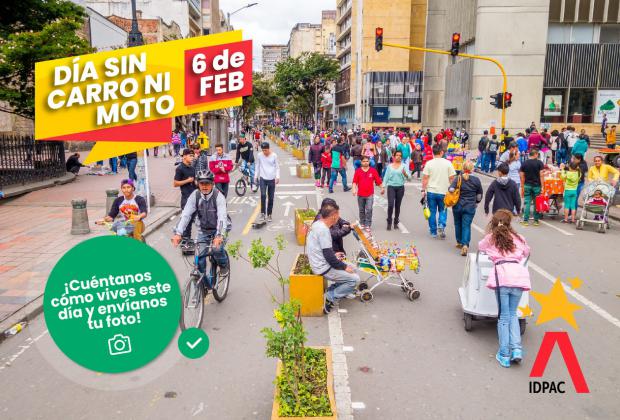 Aliste su bici, patineta, patines o tenis para sumarse al Día sin carro ni moto