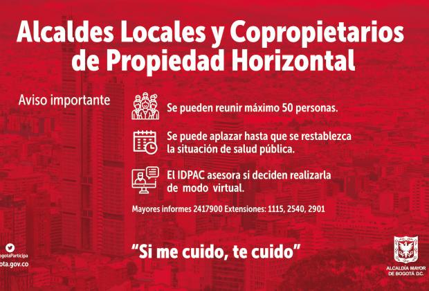 Recomendaciones sobre realización de Asambleas de Propiedad Horizontal
