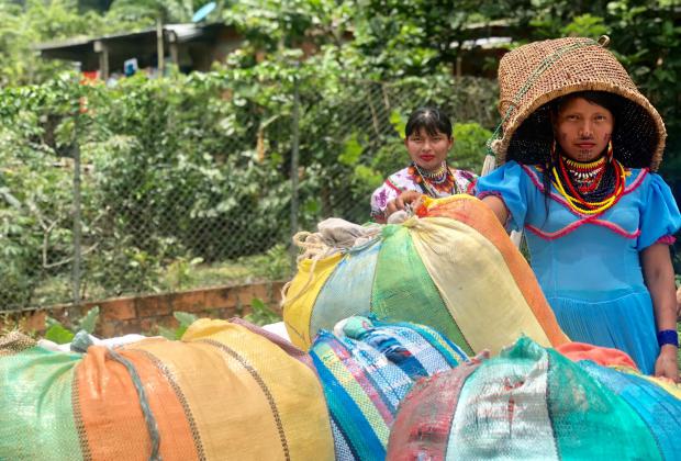 Bogotá comprometida con las comunidades indígenas víctimas del conflicto armado en medio de la pandemia