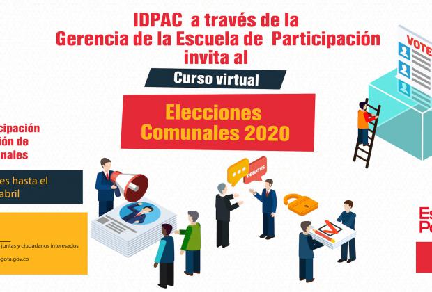 Abiertas las inscripciones del curso virtual ‘Elecciones comunales 2020’