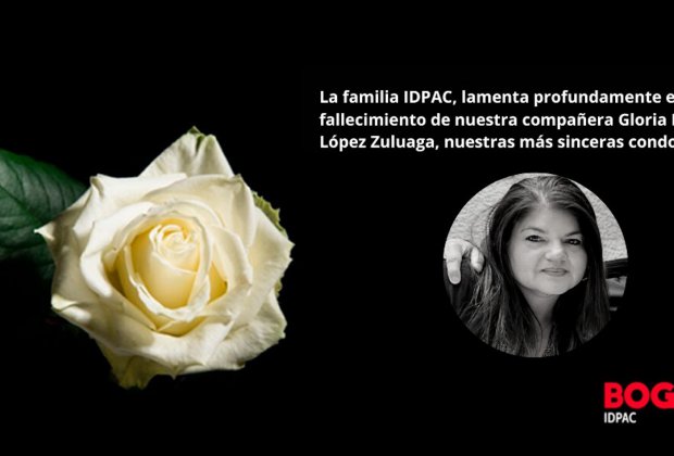 Lamentamos profundamente el fallecimiento de nuestra compañera Gloria Patricia López Zuluaga