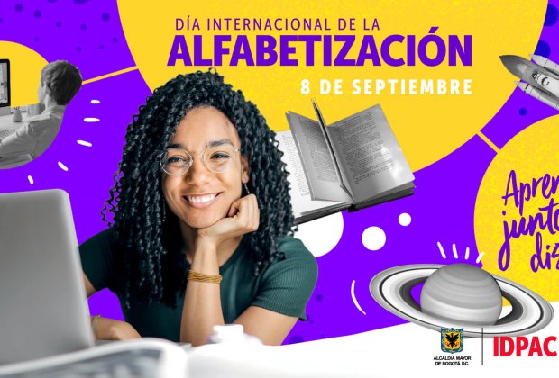  Día Internacional de la Alfabetización, aprendiendo juntos desde la distancia. Más de 775 millones de personas adultas no tienen las capacidades de lectoescritura y cerca de 60 millones de niños no están en la escuela.