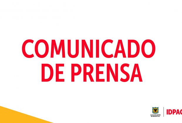 El Instituto Distrital de la Participación y Acción Comunal (IDPAC) informa a la opinión pública