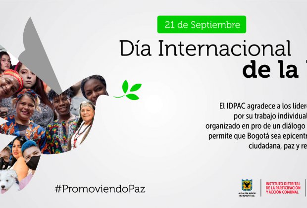 Día Internacional de la Paz: Bogotá, comprometida con la paz y las víctimas del conflicto armado