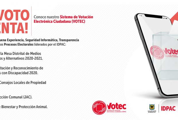 Imagen del Sistema de Votación Electrónica Ciudadana (VOTEC)