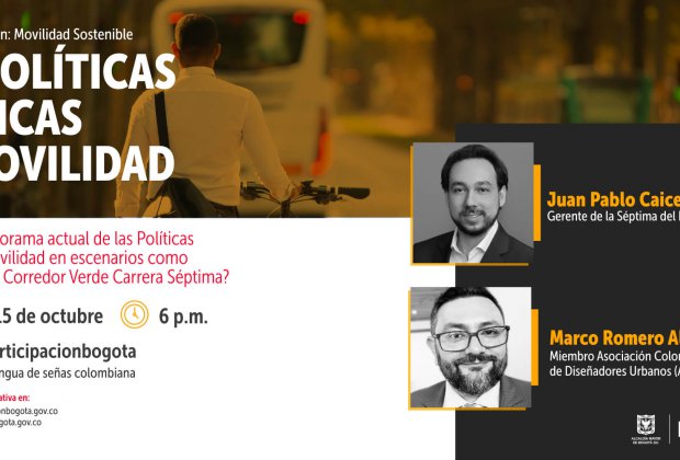 Participa del Facebook Live: Las Políticas Públicas de Movilidad