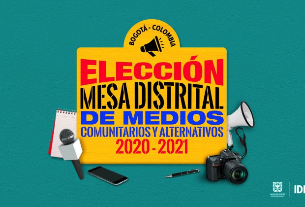 Nuevas fechas de Asambleas virtuales de la Elección de la Mesa Distrital de Medios Comunitarios y Alternativos 2020 – 2021