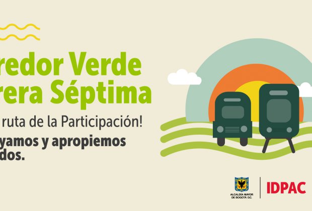 El Corredor Verde Carrera Séptima será un escenario de diálogo, concertación y participación