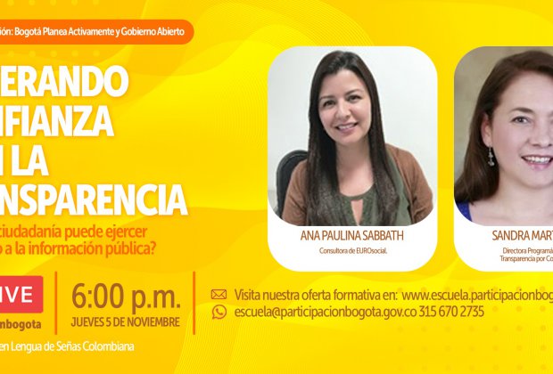 Nuevo Facebook Live: ‘Generando Confianza con la Transparencia’