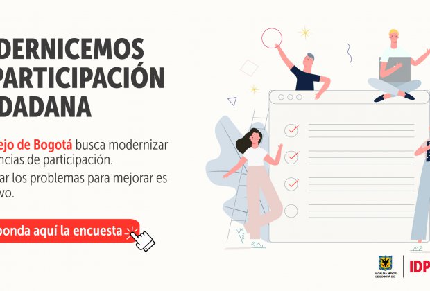 Participa de la encuesta y Modernicemos la Participación 