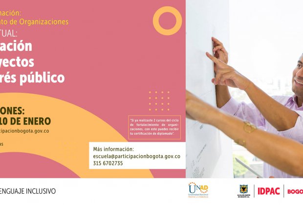 UNAD e IDPAC ofrecen curso virtual gratuito 