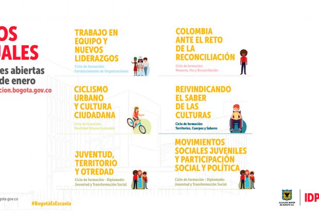 Inician los cursos virtuales en la Escuela de la Participación del IDPAC