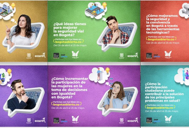 Participa en los nuevos seis retos de ‘Bogotá Abierta’ y déjanos tus ideas