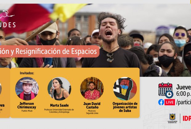 Conéctate al Facebook Live de ‘Amplitudes: Participación y Resignificación de Espacios’