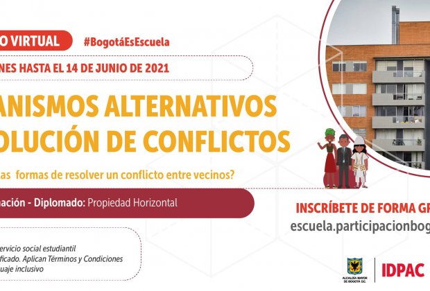 IDPAC lanza el curso ‘Mecanismos Alternativos para la Solución de Conflictos’ 