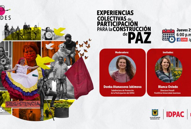 Facebook Live: ‘Experiencias Colectivas de Participación para la Construcción de Paz’