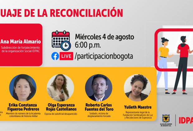 Ingresa al Facebook Live: ‘El Lenguaje de la Reconciliación’