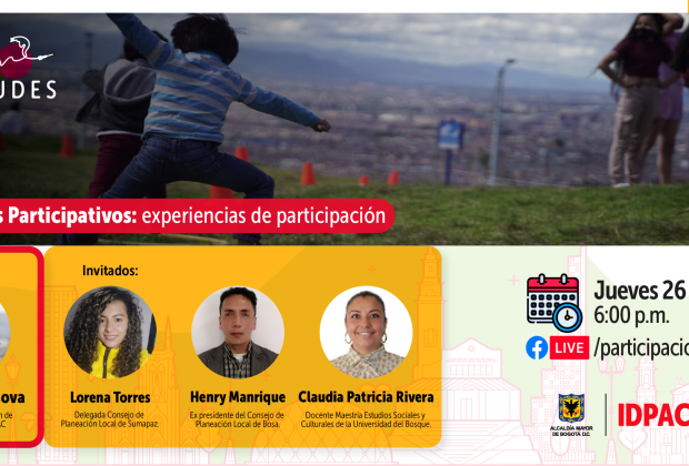 Nuevo Facebook Live de ‘Amplitudes’ sobre Presupuestos Participativos