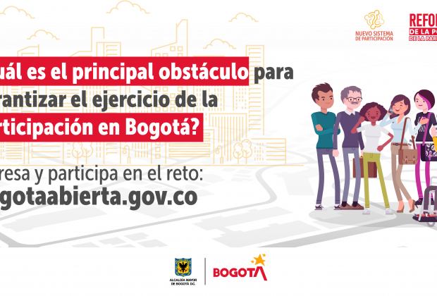 ¿Cuál es el principal obstáculo para garantizar el Ejercicio de la Participación en Bogotá?