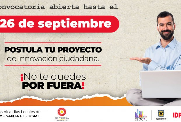 Atención: postula tu proyecto de innovación ciudadana hasta el 26 de septiembre 