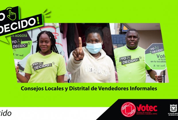 El IPES presenta listado oficial de 602 candidatos a los Consejos Locales y Distrital de Vendedores Informales