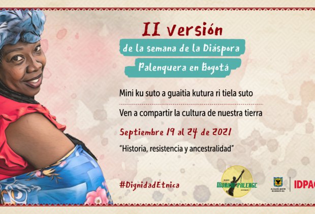 II Versión de la Semana de la Diáspora Palenquera en Bogotá