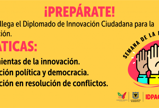 IDPAC lanza primer Diplomado de Innovación Ciudadana para la Participación