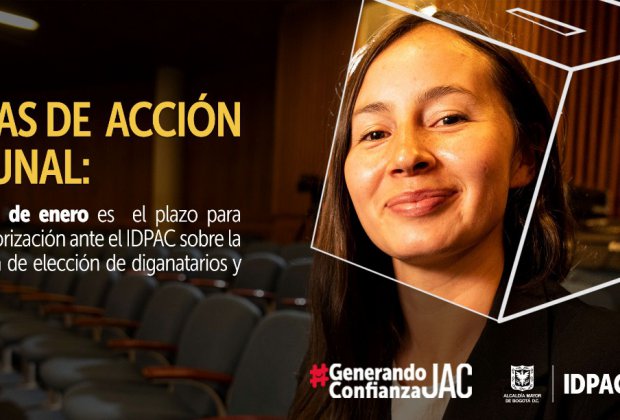 Se Amplía Fecha para Solicitar Autorización al IDPAC para La Nueva Jornada de Elecciones JAC