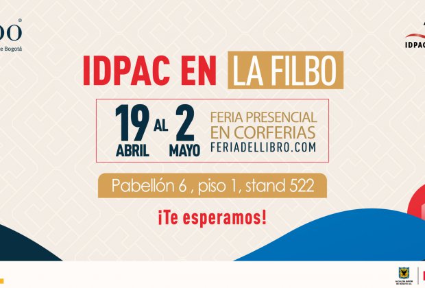 Por primera vez el IDPAC está en La FILBo 2022