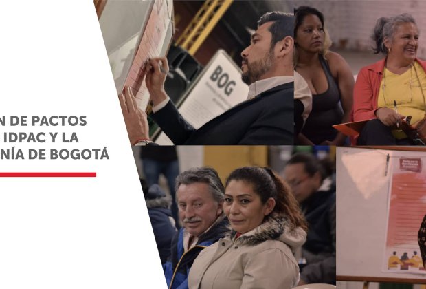 MARATÓN DE PACTOS ENTRE EL IDPAC Y LA CIUDADANÍA DE BOGOTÁ 