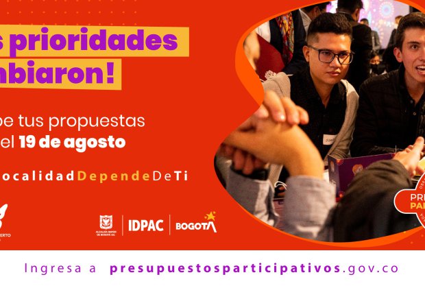 PARTICIPE EN LOS PRESUPUESTOS PARTICIPATIVOS Y TRANSFORME SU LOCALIDAD 