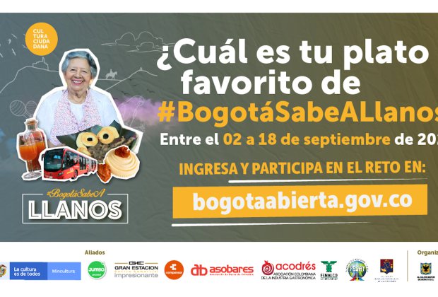 Participa en el reto: ¿Cuál es tu plato favorito de #BogotáSabeALlanos?