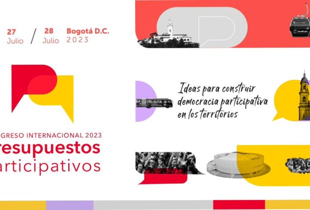  Banner congreso presupuestos participativos 2023