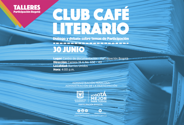 Club Café Literario en Barrios Unidos