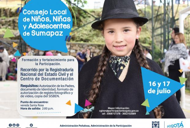 Consejo Local de Niños, Niñas y Adolescentes de Sumapaz