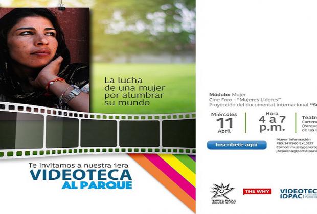 Primera Videoteca al Parque con Cine Foro 'Mujeres Líderes' – ¡Inscríbete!