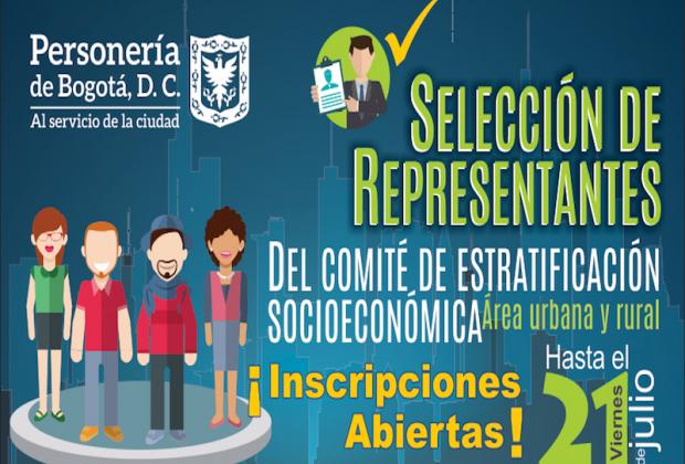 Selección de Representantes del Comité de Estratificación Socioeconómica