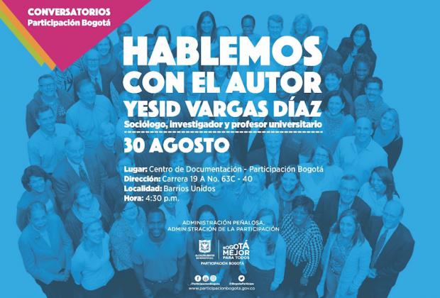 Hablemos con el Autor Yesid Vargas Díaz