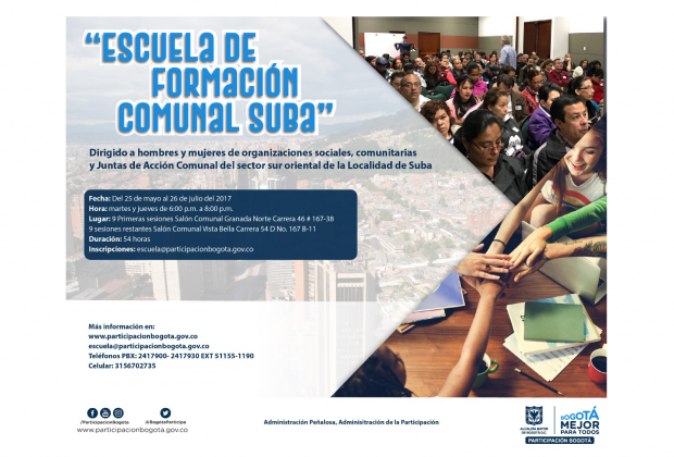 Curso de Formación Comunal en Suba