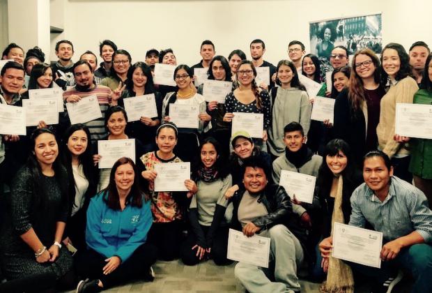 ¡Felicitaciones a nuestros jóvenes líderes! avanzamos en el fortalecimiento de organizaciones juveniles