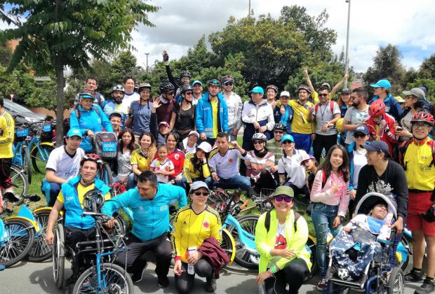 El Día del Padre lo celebramos con el primer ‘Ciclo Paseo Incluyente’